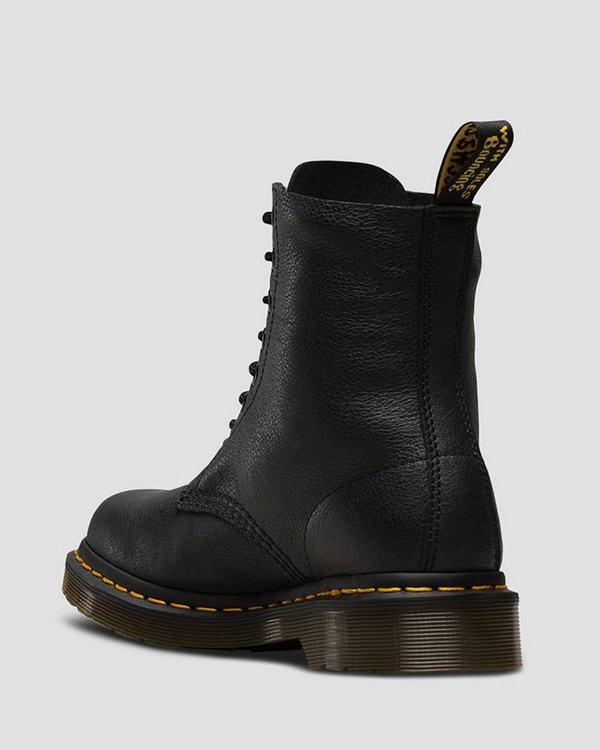 Dr Martens Dámské Kotníkové Boty 1460 Pascal Virginia Černé, CZ-305129